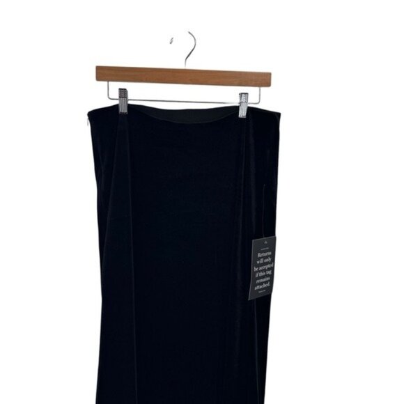 Tuckernuck NEW Velvet Sonya Elegant Strapless Formal Black Maxi Dress Size S - Picture 8 of 11